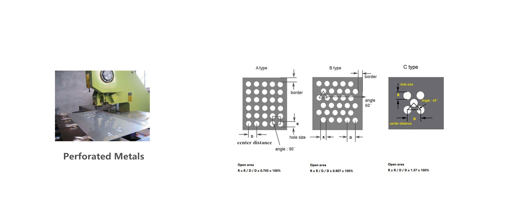 Perforated metal material can be stainless steel,galvanized steel,aluminum alloy,copper plate,etc.