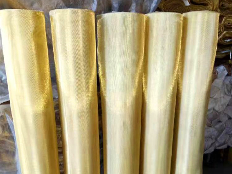 Brass wire mesh