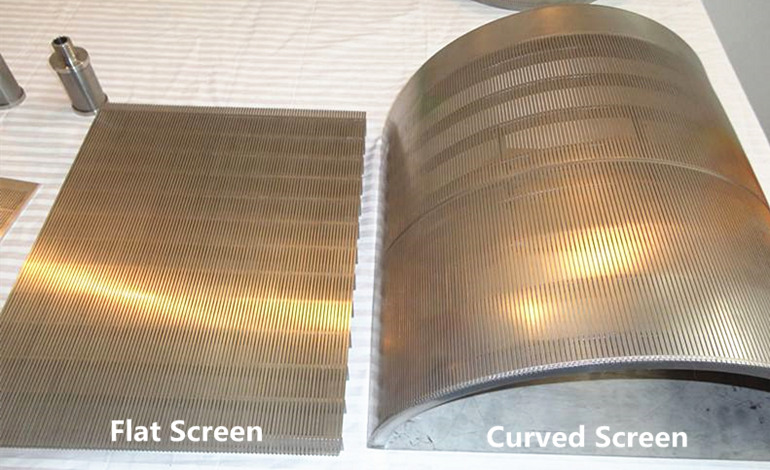 Arc curved screen