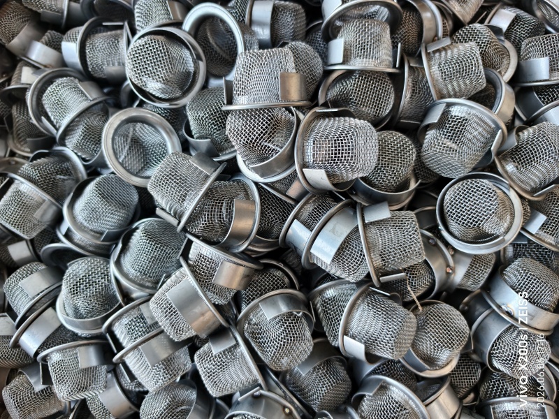 stainless steel filter cap
