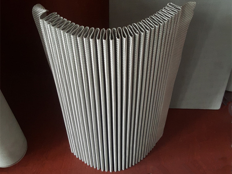 Stainless Steel Pleated Wire Mesh