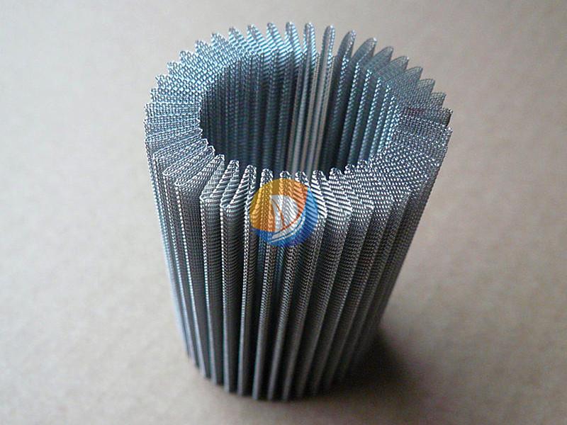 Stainless Steel Pleated Wire Mesh