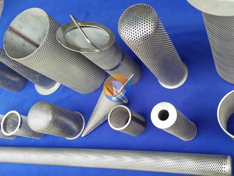 Perforated Metal Filter Cylinders