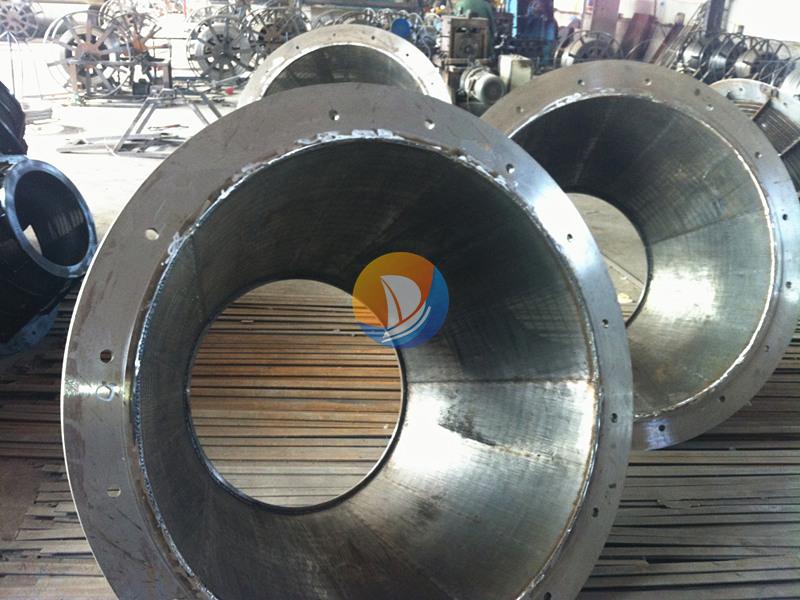 Slotted Conical Cylinder